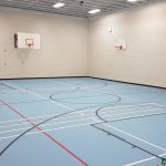 pad and pour urethane sports flooring