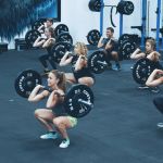 crossfit rubber gym flooring tiles