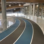 running track seamless rubber