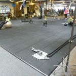 crossfit rubber gym tile