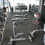 comercial rubber floor gym tile