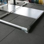 deadlift platform rubber gym tile