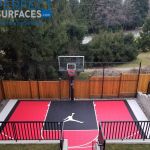 basketball court tile