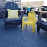 deck and patio interlocking tile floor