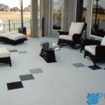 Deck and patio tiles