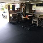 rubber floor for workshop