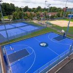 Basketball tennis courts 150x150