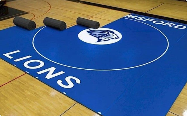 Guide sports flooring installation